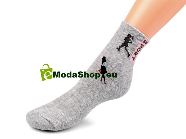 Dámske bavlnené ponožky thermo športové, 1 pár (rôzne farby, veľkosti)